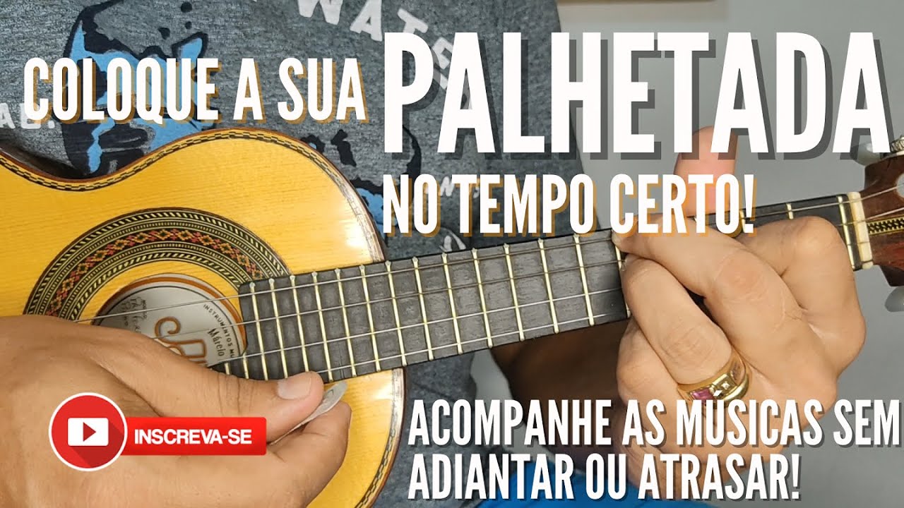 Palhetada de Cavaquinho no tempo certo | Michel do Cavaco