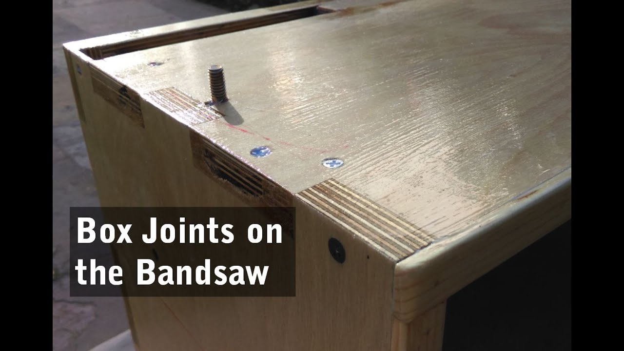 Box Joints on the Bandsaw