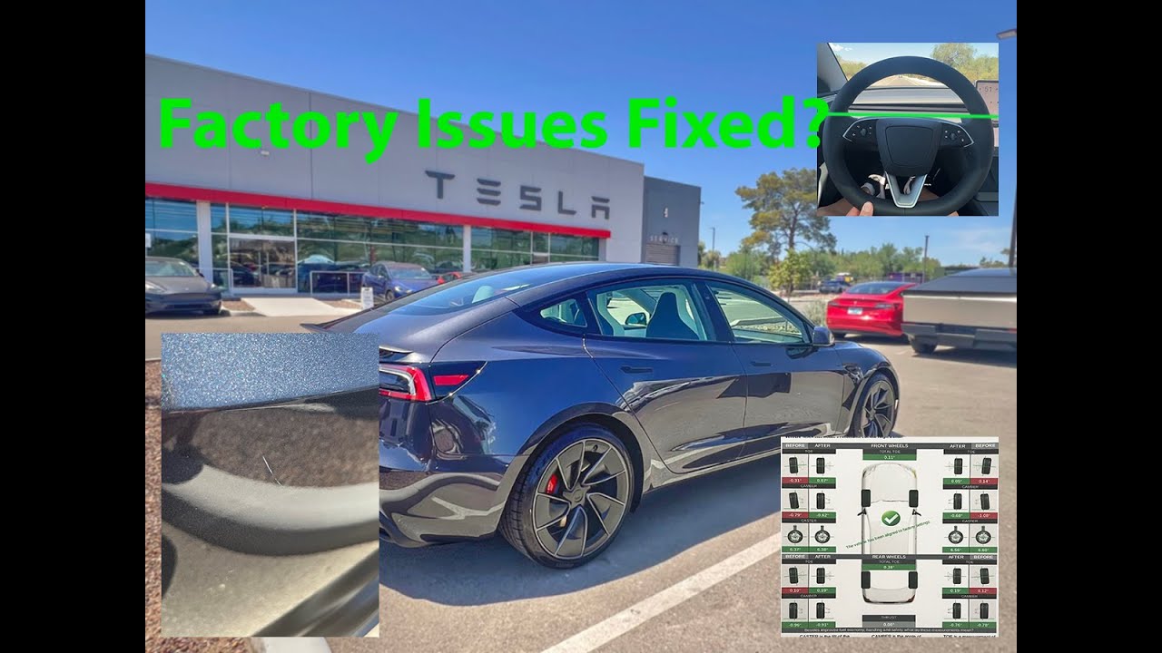 Tesla Alignment out from the Factory?