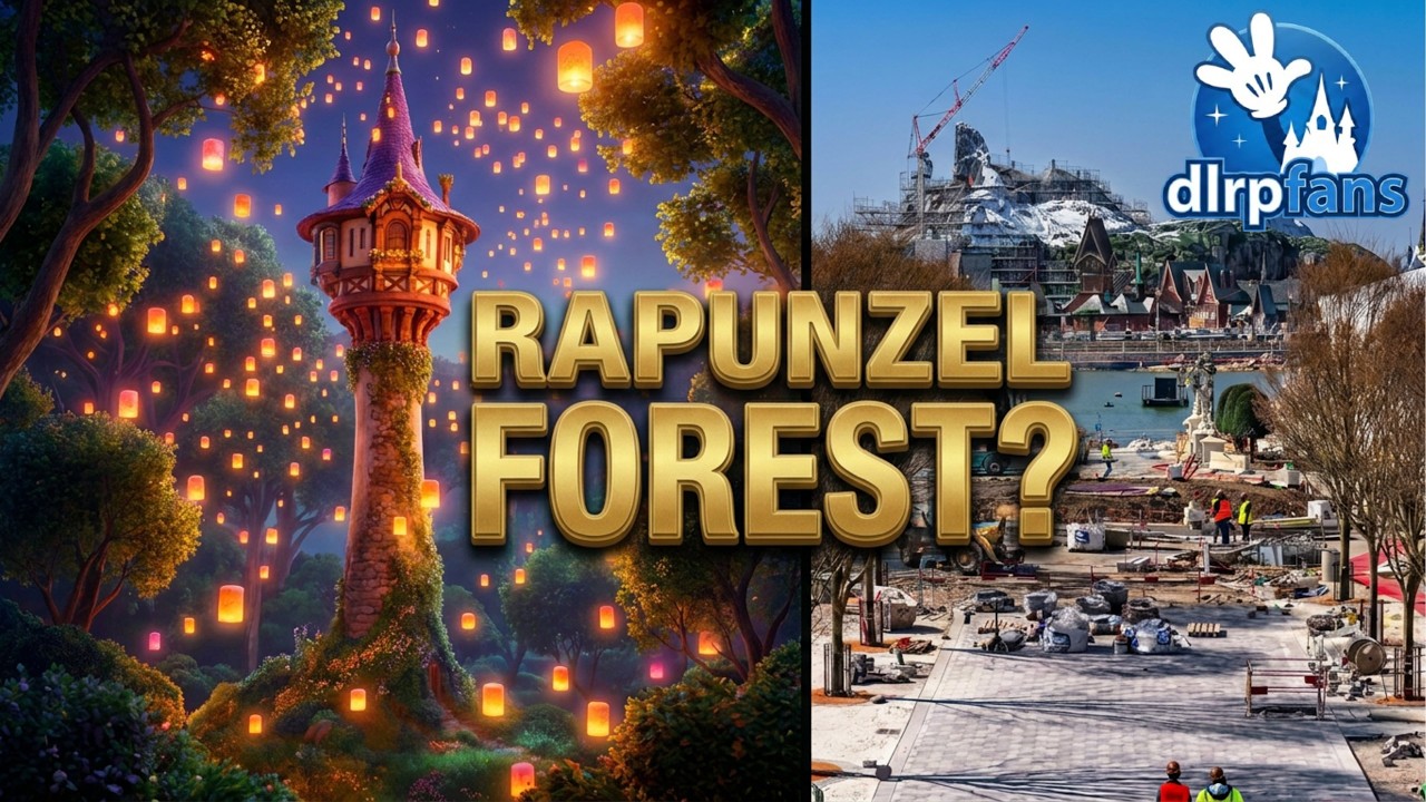 Лес Рапунцель появится в Disney Adventure World в Париже?