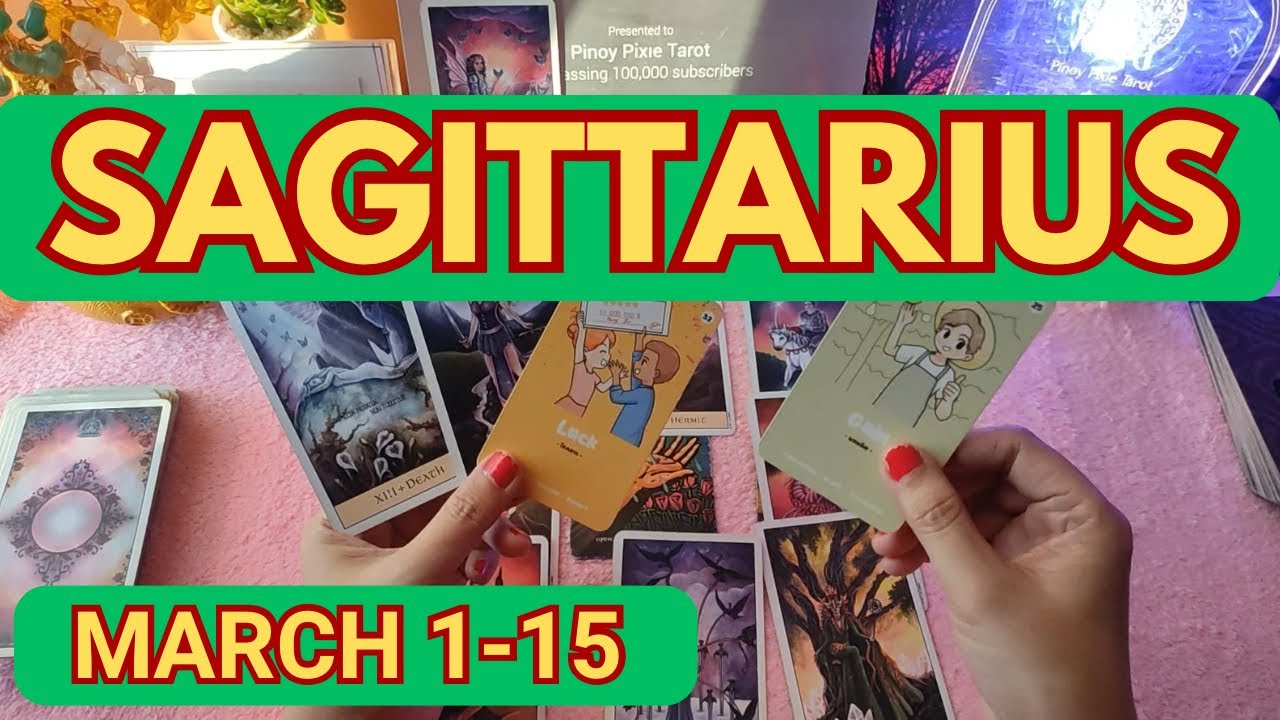 Sagittarius - JUSMEEE! PERA, PERA PERA 🙏🏻 - 1st Half March 2026 Tagalog Tarot