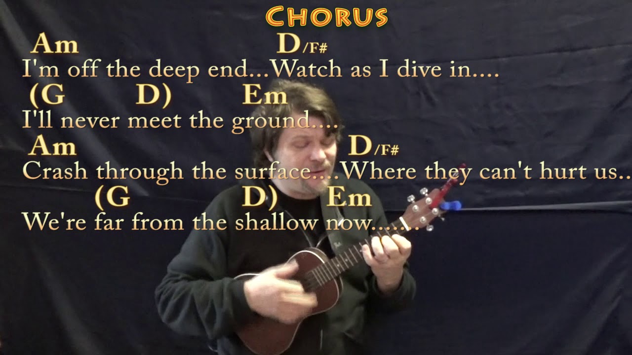 Shallow (Lady Gaga) Ukulele Cover Lesson with Chords/Lyrics
