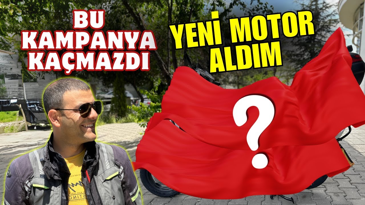 Bu motor sürpriz oldu | Yeni Motosikletim sizlerle | Kolaçan
