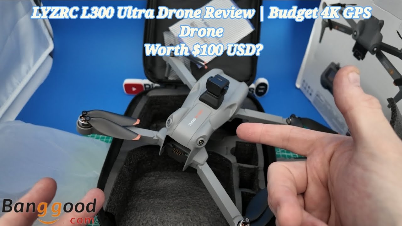 LYZRC L300 Ultra Drone Review Budget GPS Drone Worth $100 USD? BANGGOOD 