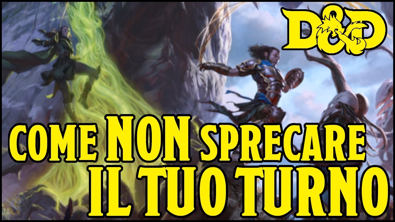 Cosa si può fare in un TURNO - Regole base d&d 5e - Movimento, Azione, Azione Bonus e Reazione