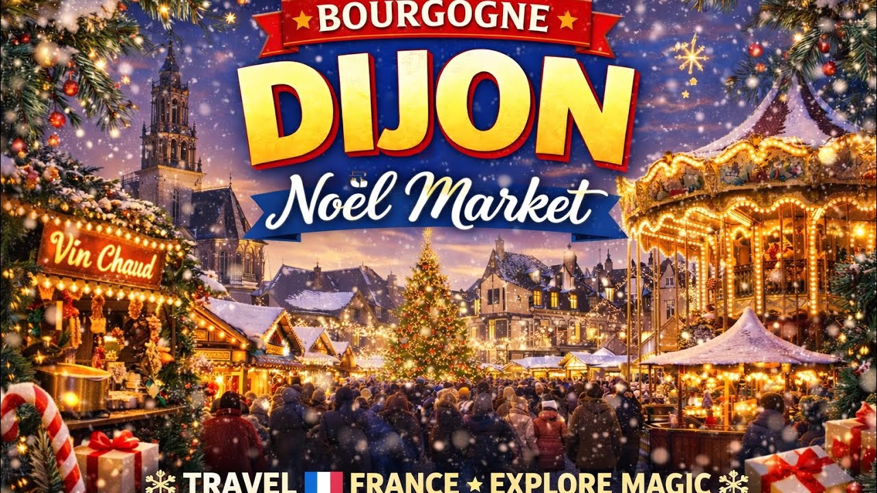 Bourgogne Dijon 📍| France 🇫🇷|❄️ Walking through a winter wonderland in burgundy #travel #europe #fyp