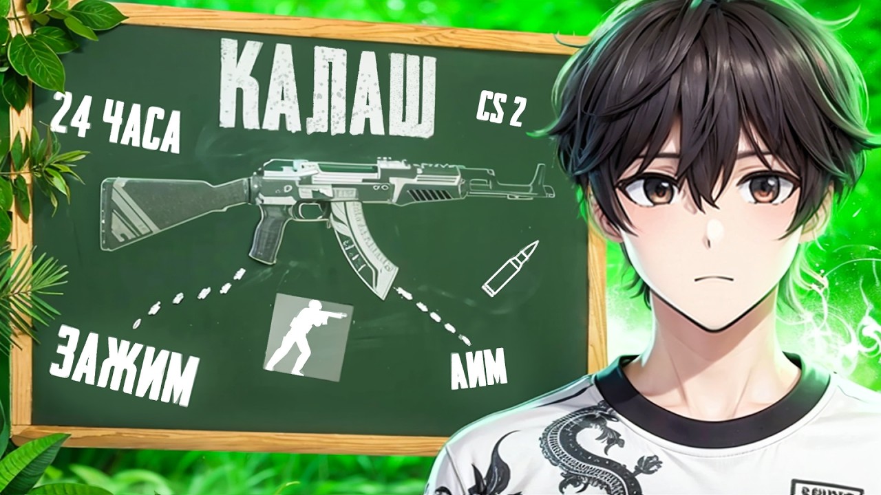 24 ЧАСА ТРЕНИРУЮ КАЛАШ! ЧТО С МОЕЙ ИГРОЙ? КАК Я ИГРАЮ ПОСЛЕ ЭТОГО? #кс2 #10lvlfaceit #фейсит