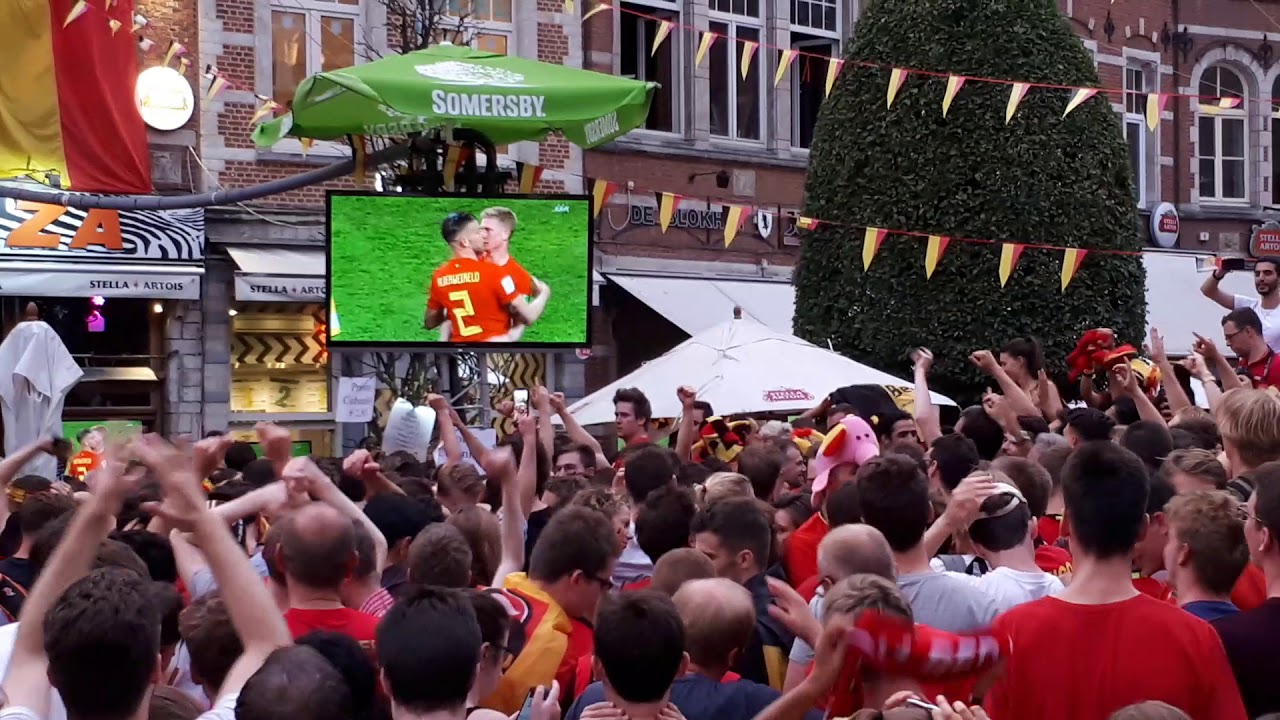 België Brazilië Oude Markt Leuven 2-1