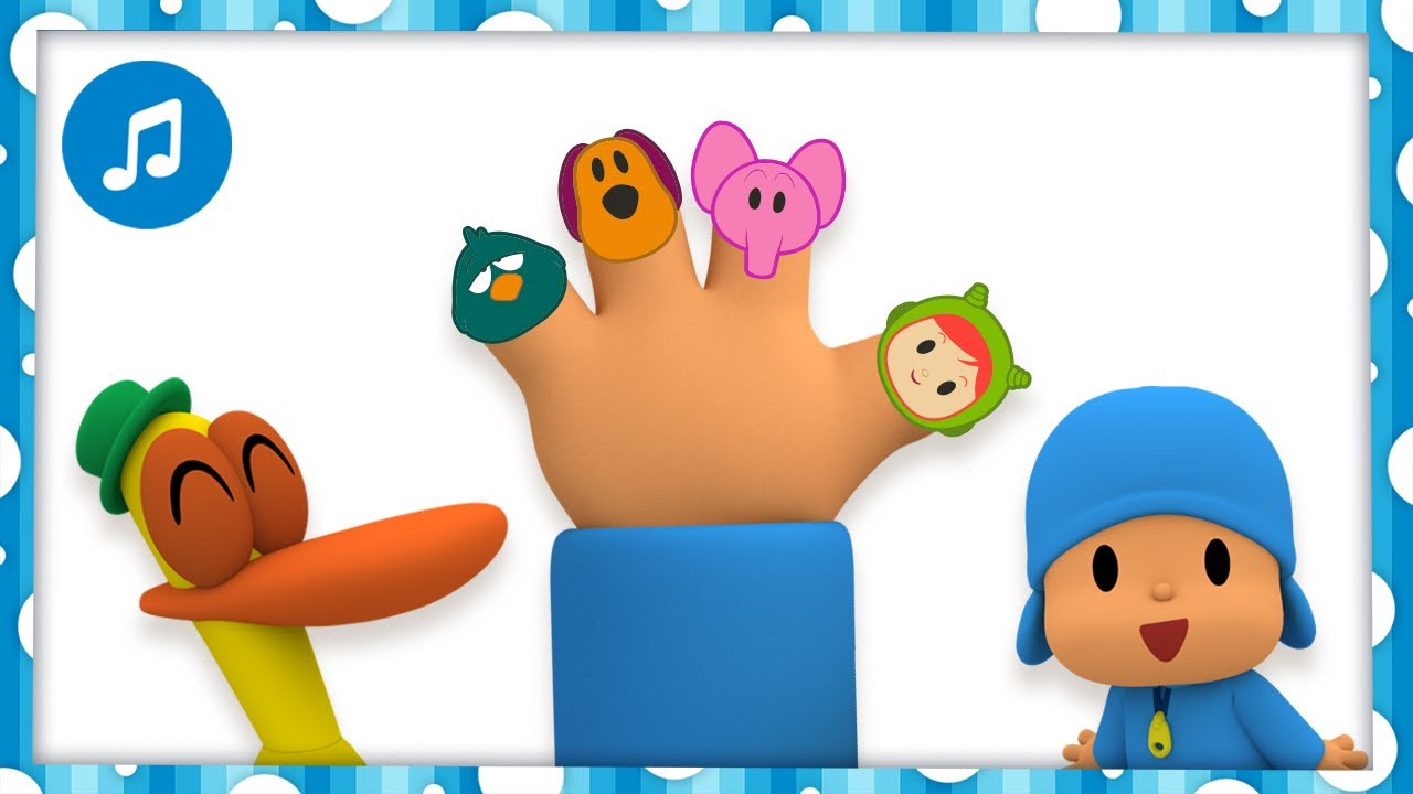 🤚🏻👩‍👦🎶 FINGER FAMILY 🤚🏻👩‍👦🎶 | Nursery Rhymes & Baby Songs - Pocoyo
