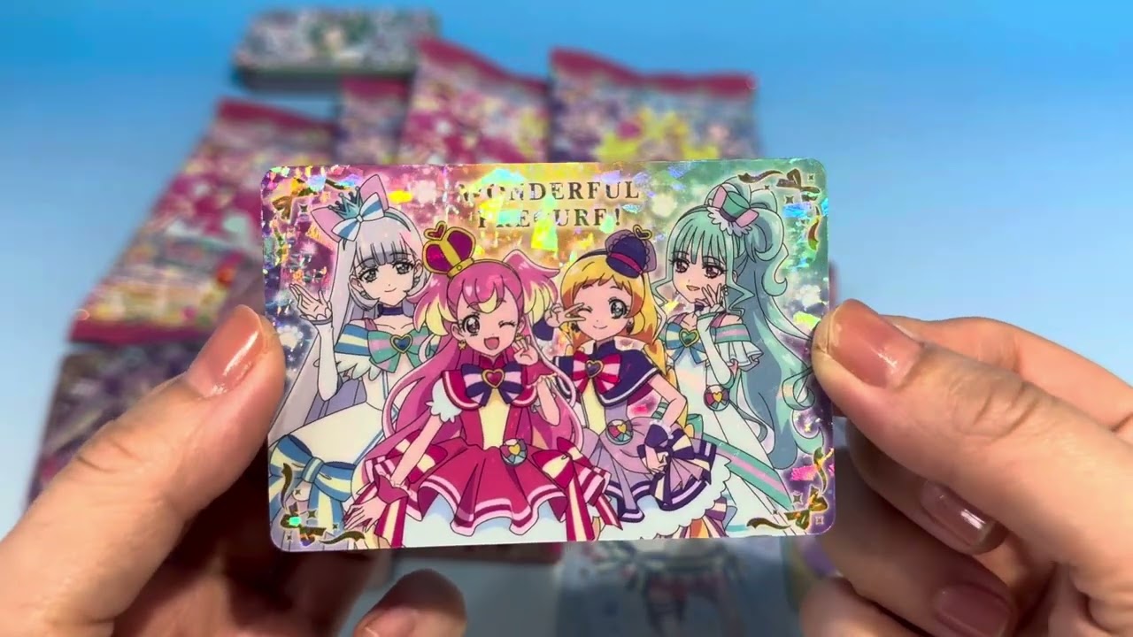 プリキュア　食玩　コレクション　カード　バトンタッチ
