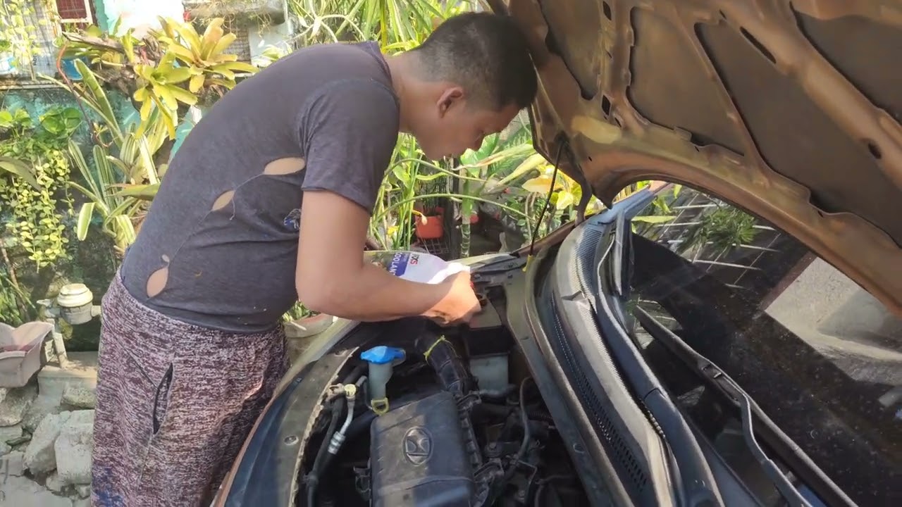 Hyundai i10 overheat dahil nasira Ang radiator fan @angelmechanictv1149