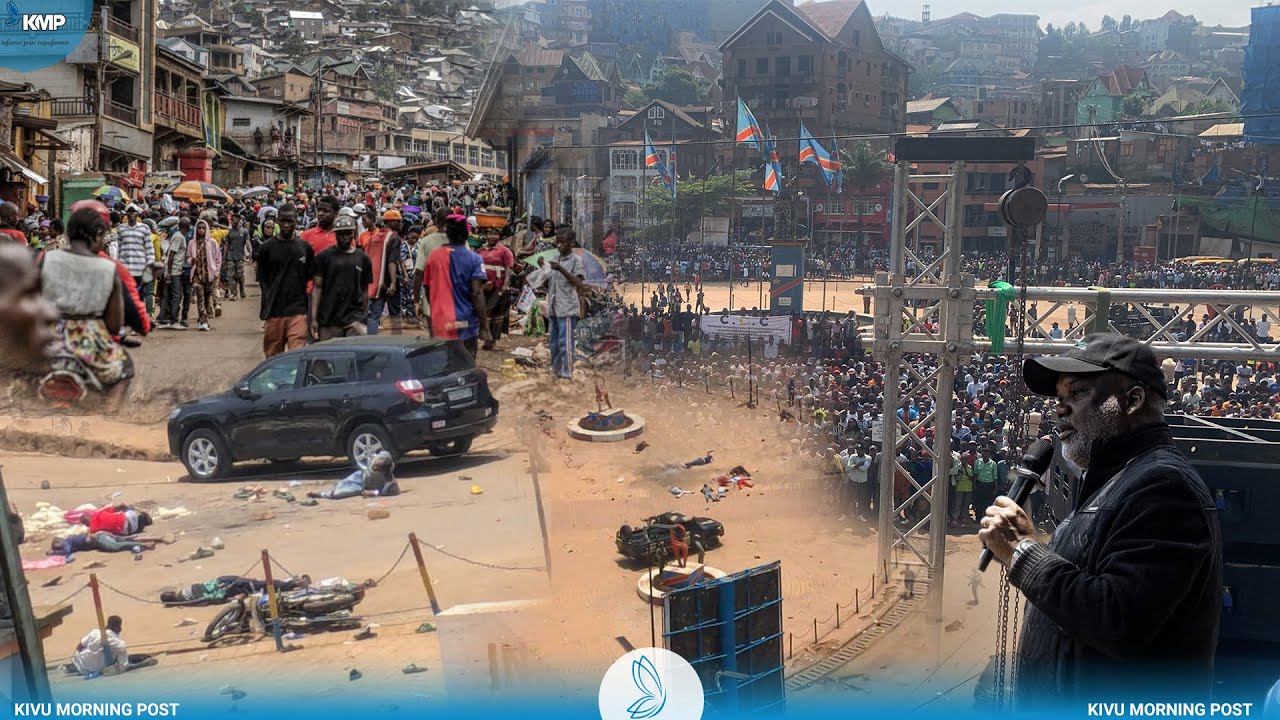 RDC : VIVES TENSIONS À BUKAVU, ATTAQUE À LA BOMBE D'UN MEETING DE L'AFC-M23