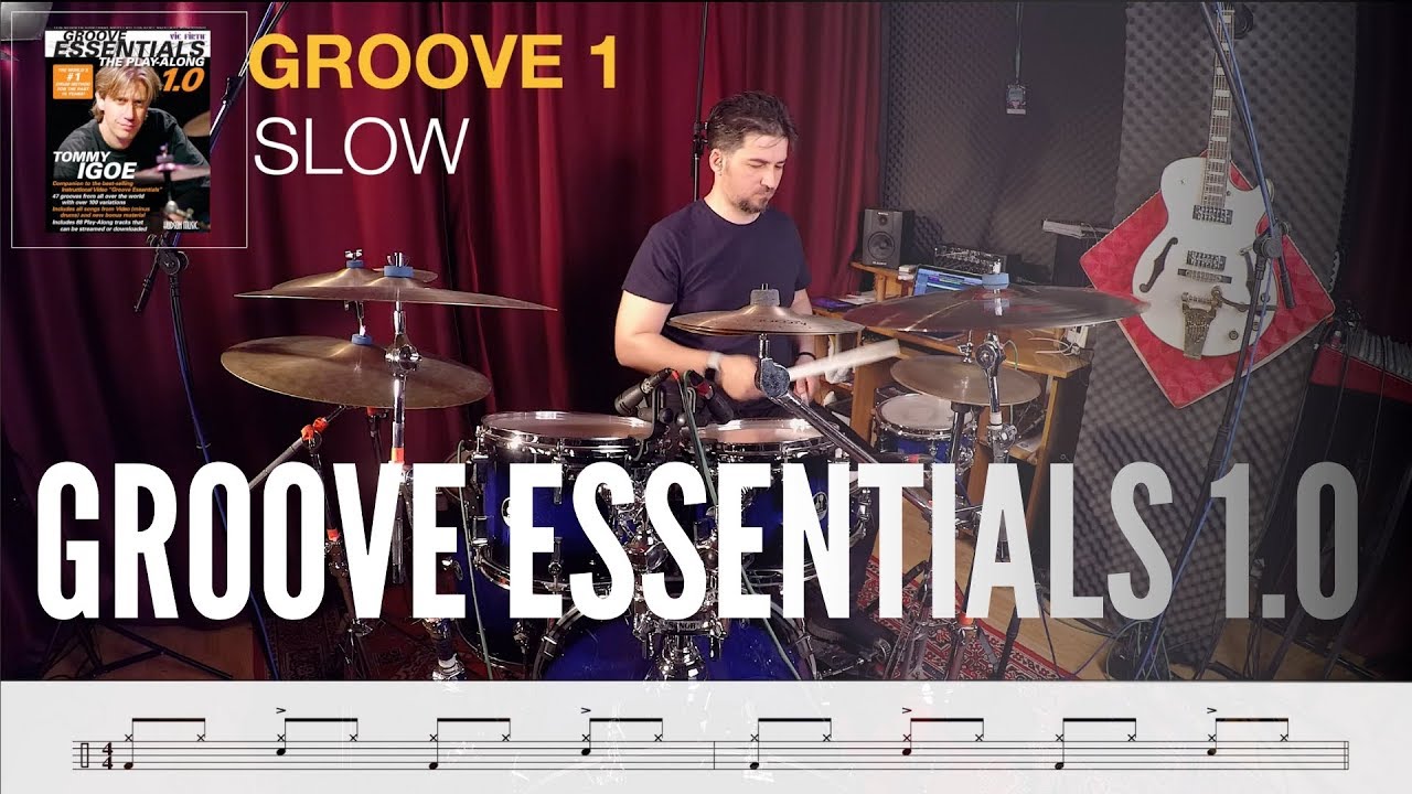 TOMMY IGOE - GROOVE ESSENTIALS 1.0 - GROOVE 1 - SLOW
