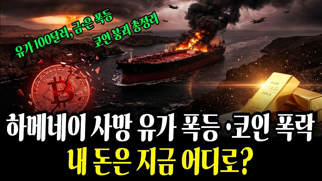 하메네이 사망 직후 유가 폭등·비트코인 폭락…내 자산은 지금 어디 있나