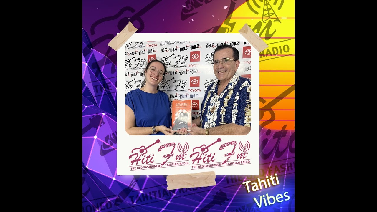 Mémoires de Marau Taaroa 👑 La dernière Reine de Tahiti 📚 : Raanui Daunassans est l'invité de Cybèle