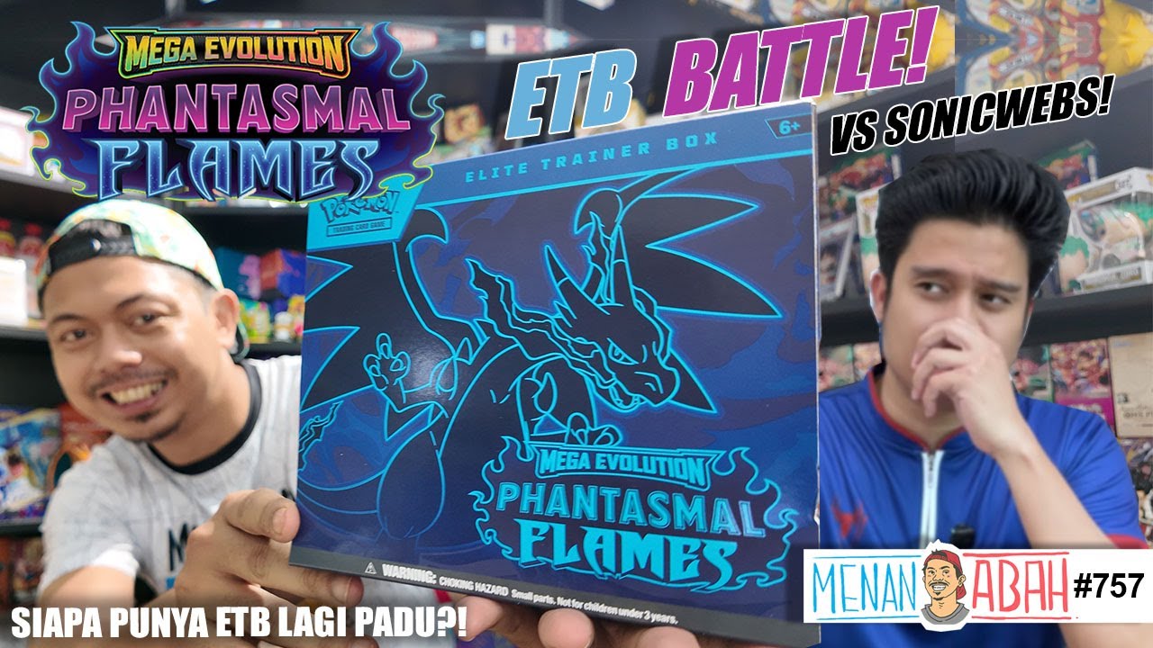 Menan Abah VS ⁨@sonicwebs⁩ - Elite Trainer Box siapa lagi padu?! [MenanAbah Ep.757]