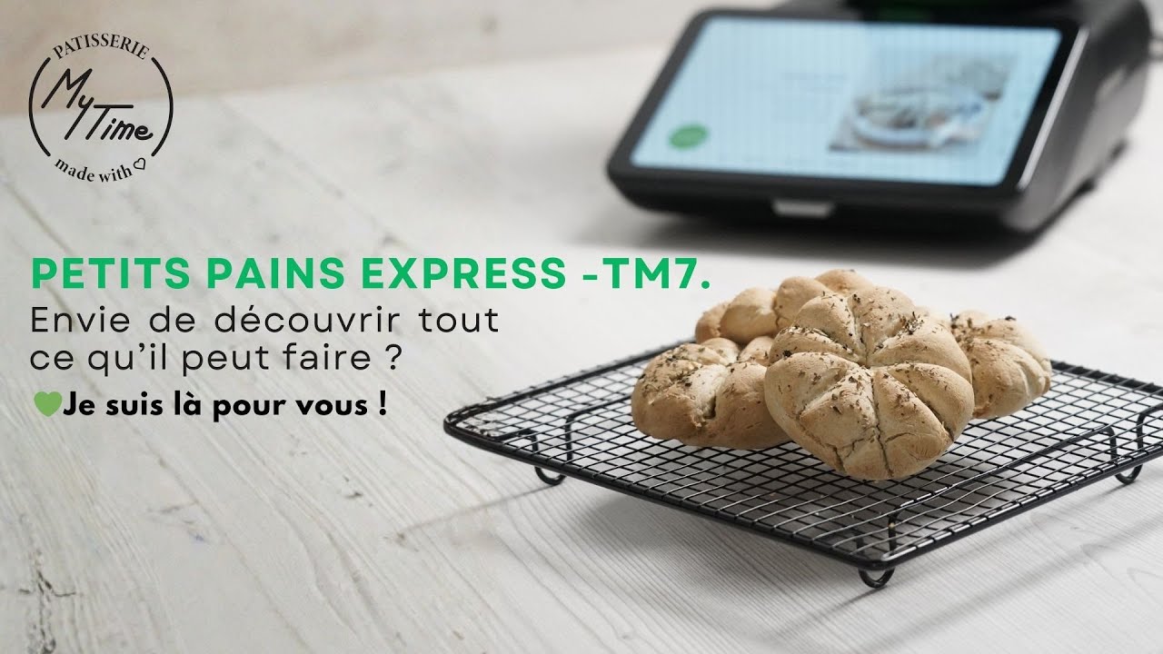 Petits pains EXPRESS au Thermomix TM7 🌟 Trop simples, trop bons !