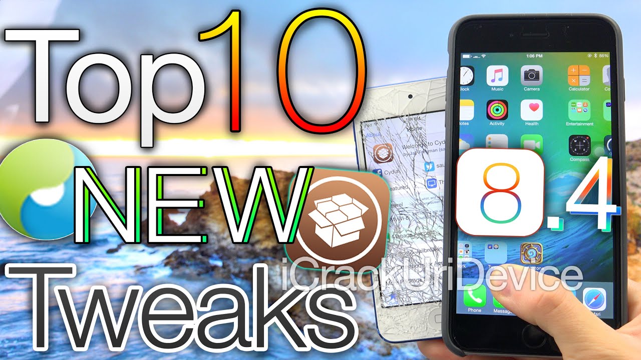 NEW Top 10 iOS 8.4 Cydia Tweaks - Best FREE TaiG 8.4 Jailbreak Compatible & 2015 Tweaks