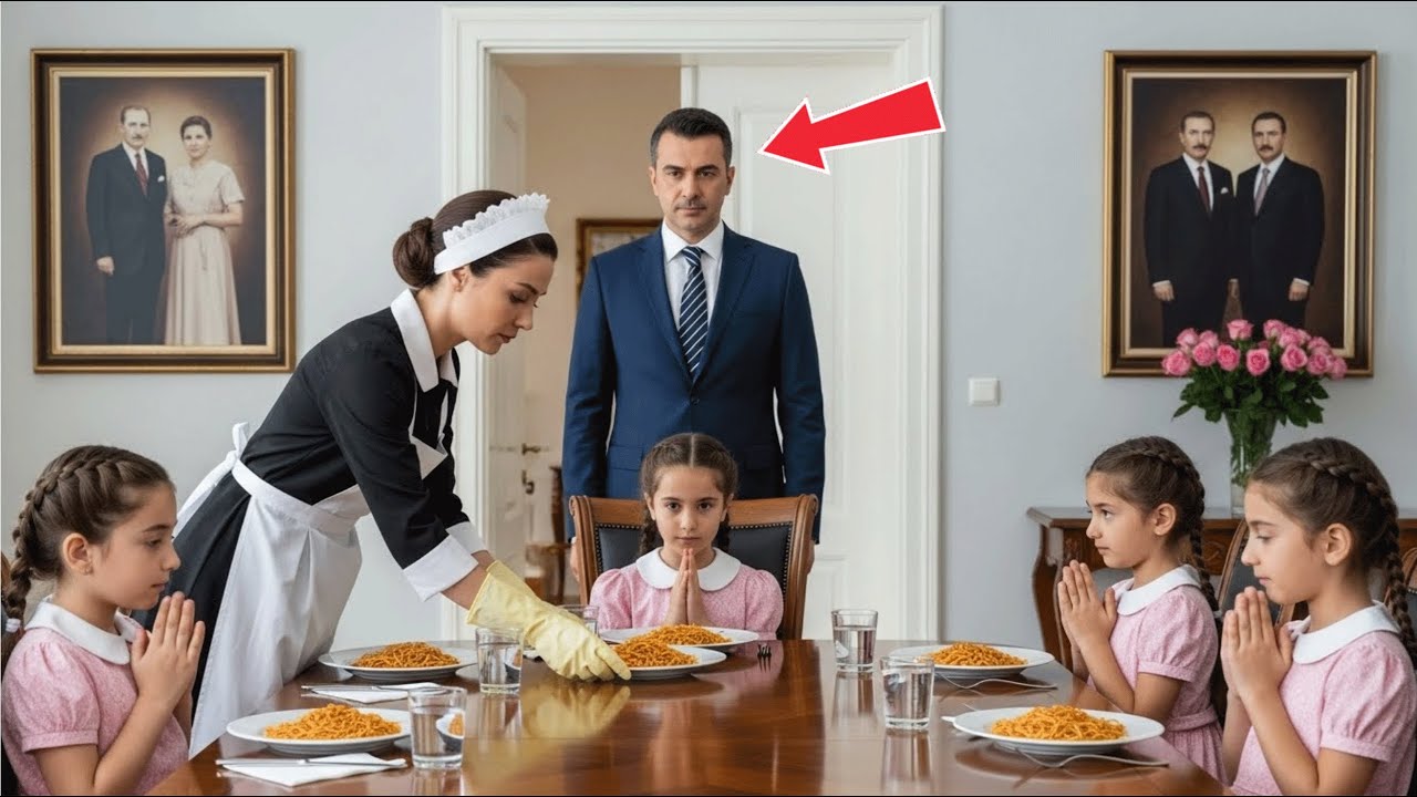 MİLYONER, AİLE ÖĞLE YEMEĞİ SAATİNDE HABERSİZCE GELİR… VE GÖRDÜKLERİNE İNANAMAZ