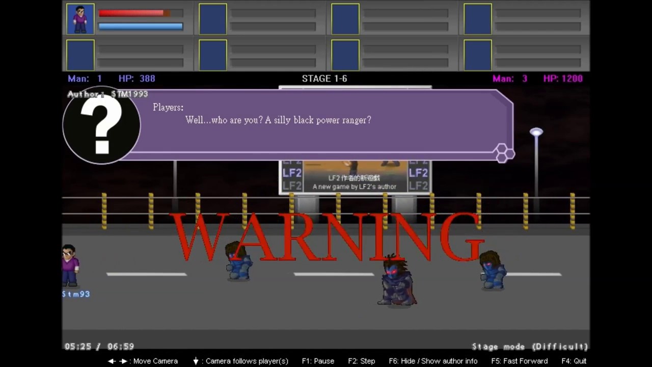 [Steiner invades] LF2 neuerStern - Difficult Stage mode 1 to 5