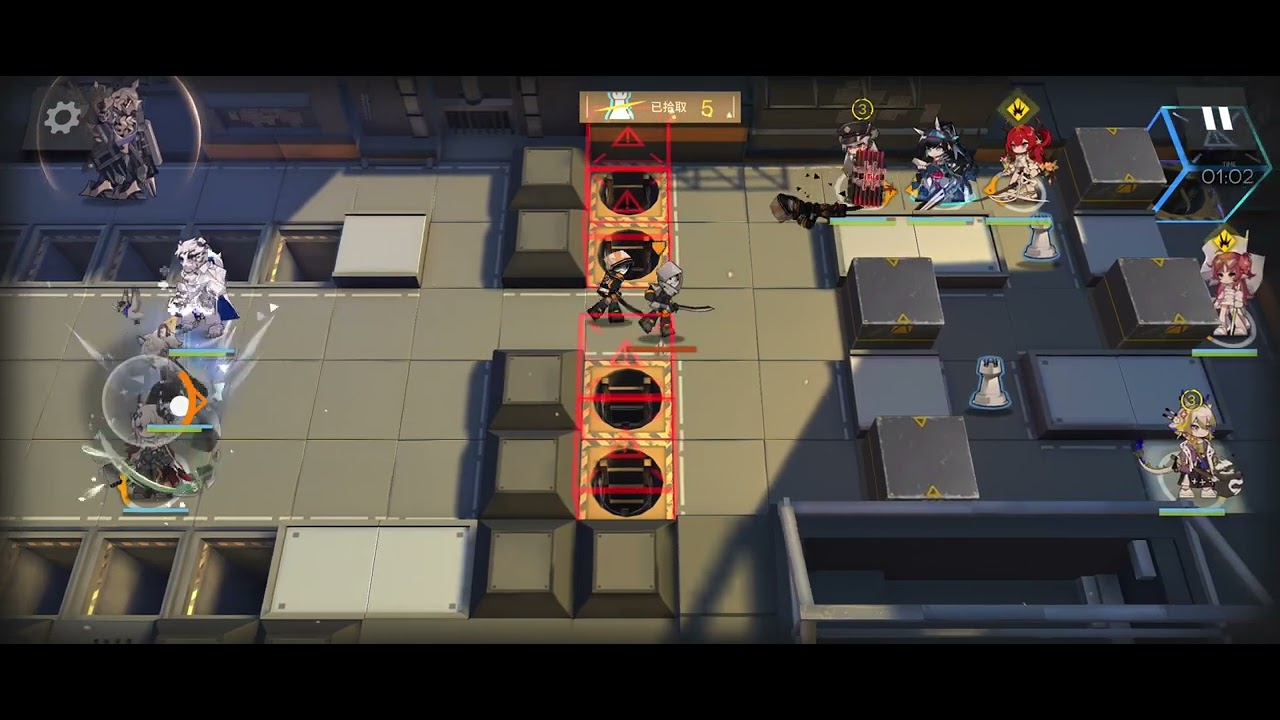Arknights CN (Ark No Night) Mini game AK-4