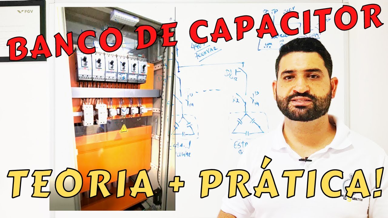 Como Funciona Um Banco de Capacitor de Baixa Tens&atilde;o? Como Montar Um Banco? VEJA NA PR&Aacute;TICA !