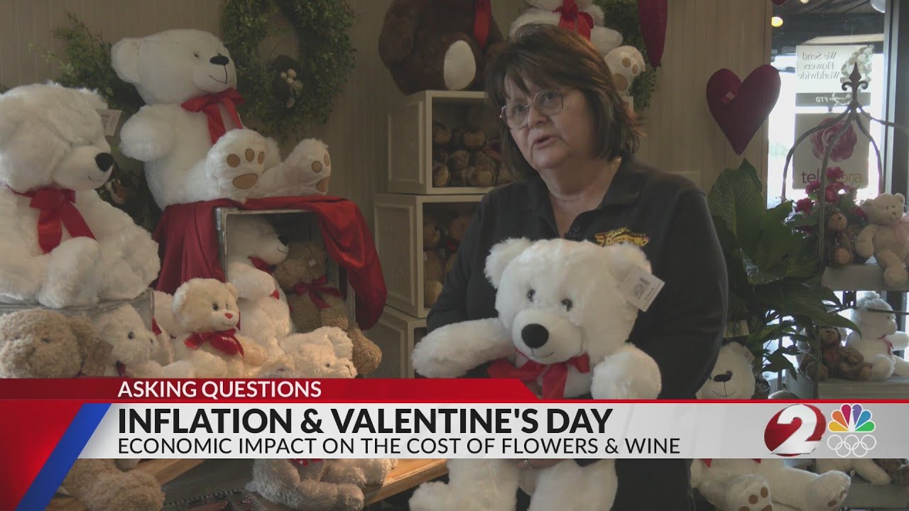 Valentine's Day flowers, wine and gifts to be impacted by inflation