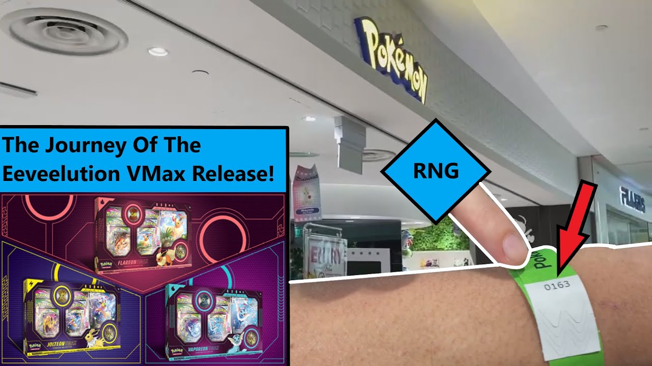 Pokemon Collector Journeys to Pokemon Center for Eevees