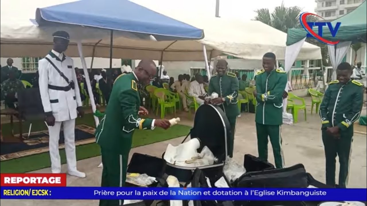 A la FAKI 25 Instruments et à la PRESKI une Sonorisation. Un Don du Révérend Brice Voltaire ETOU