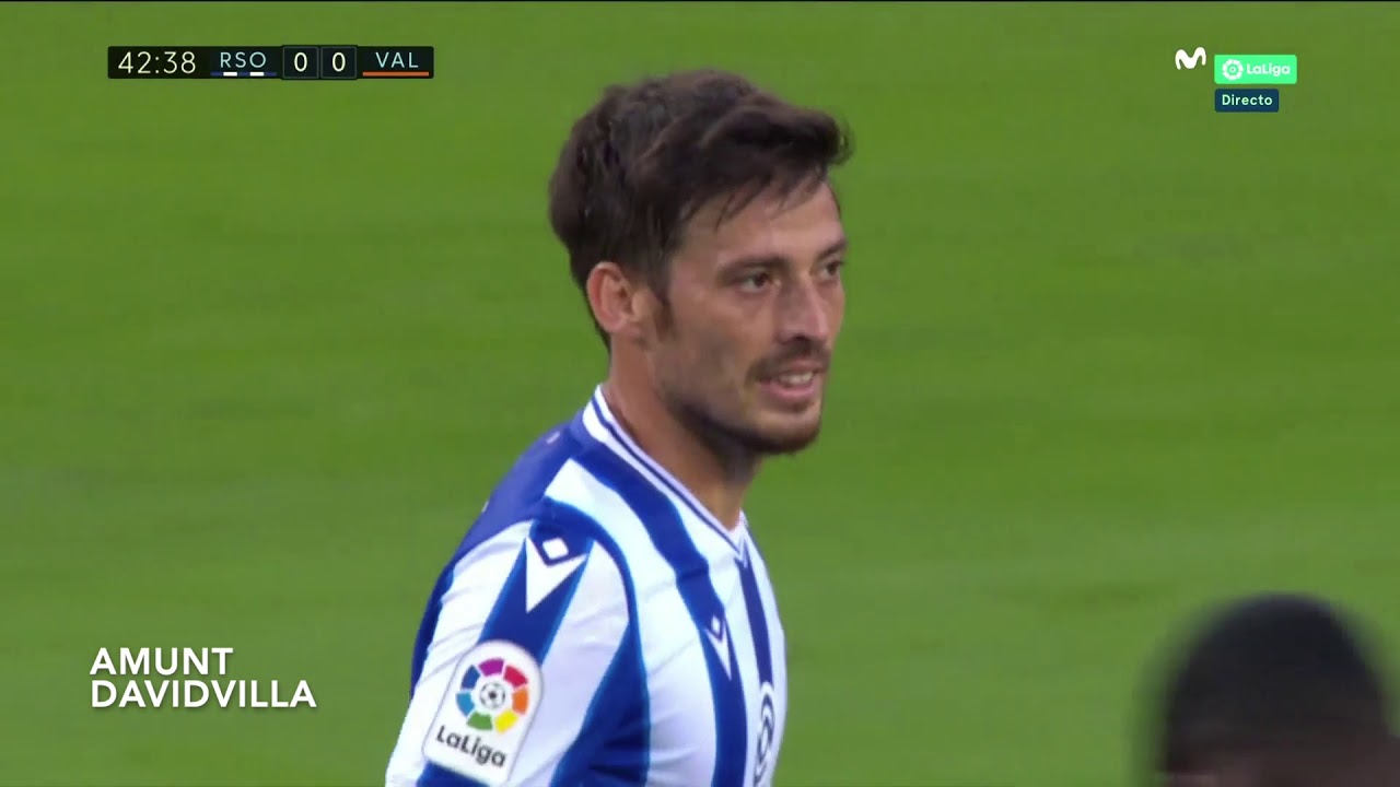 David Silva vs Valencia CF(SEP 20th 2020 | La Liga J4)