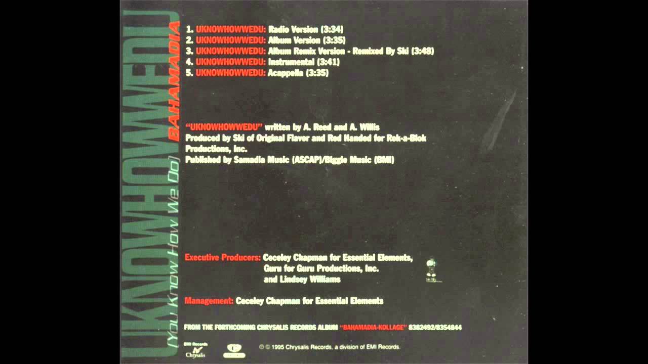 Bahamadia - Uknowhowwedu (Instrumental)
