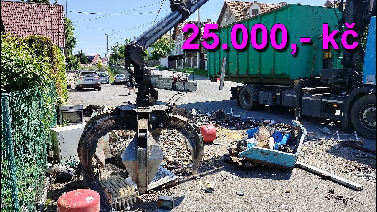 Sběr Železného Šrotu Pro Hasiče - Urban Mining