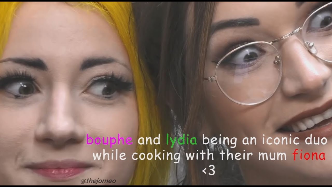 bouphe and lydia being an iconic duo while cooking with their mum fiona