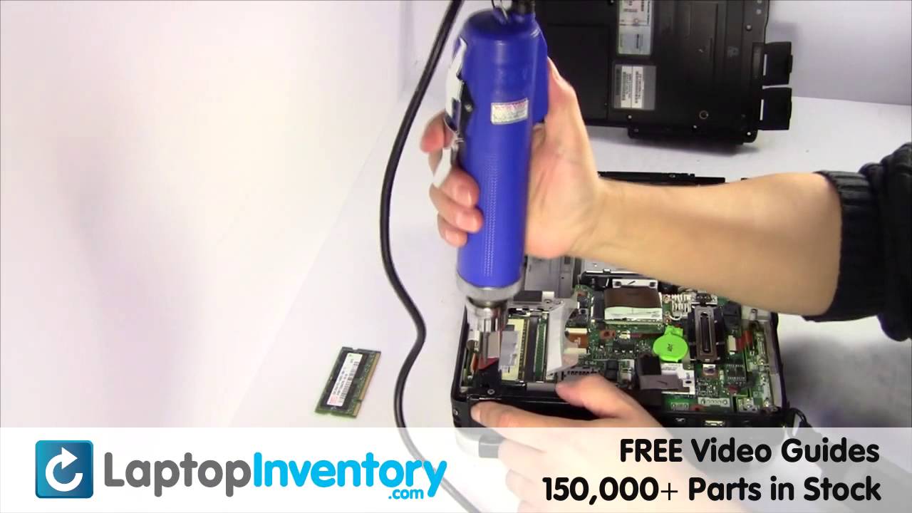 Panasonic RAM Memory Toughbook Replacement CF-19  Disassemble Take Apart Install Fix Repair CF-18