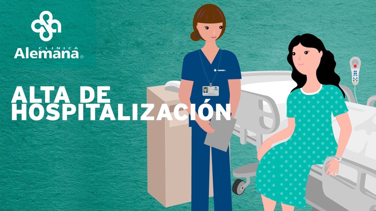 ¿Qué debo saber para el día de alta de hospitalización? - Clínica Alemana