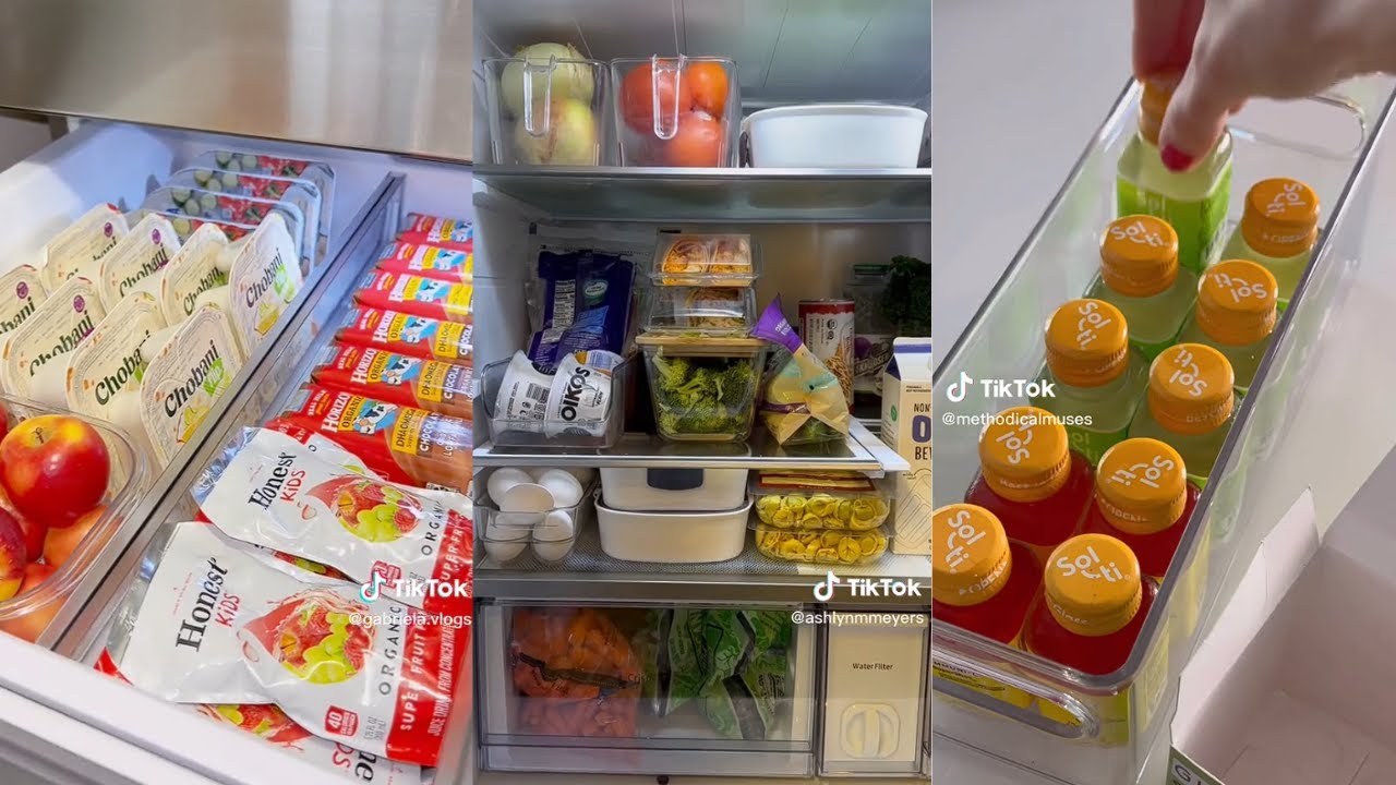 Satisfying Fridge Restock ASMR 
