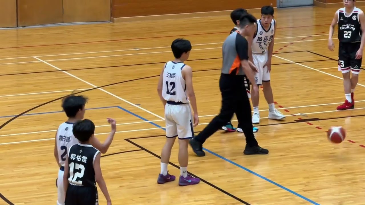 澳大附中vs濠江 (2024/25學年澳門學界男C籃球賽8強) 全場精華