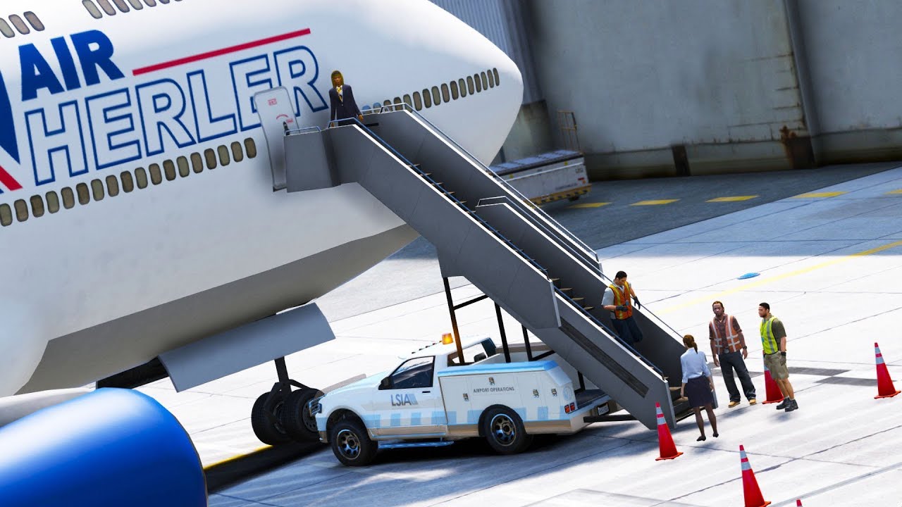 [GTA 5] UN ÉTÉ A L'AÉROPORT D'ORLY | AGENT DE PISTE #3