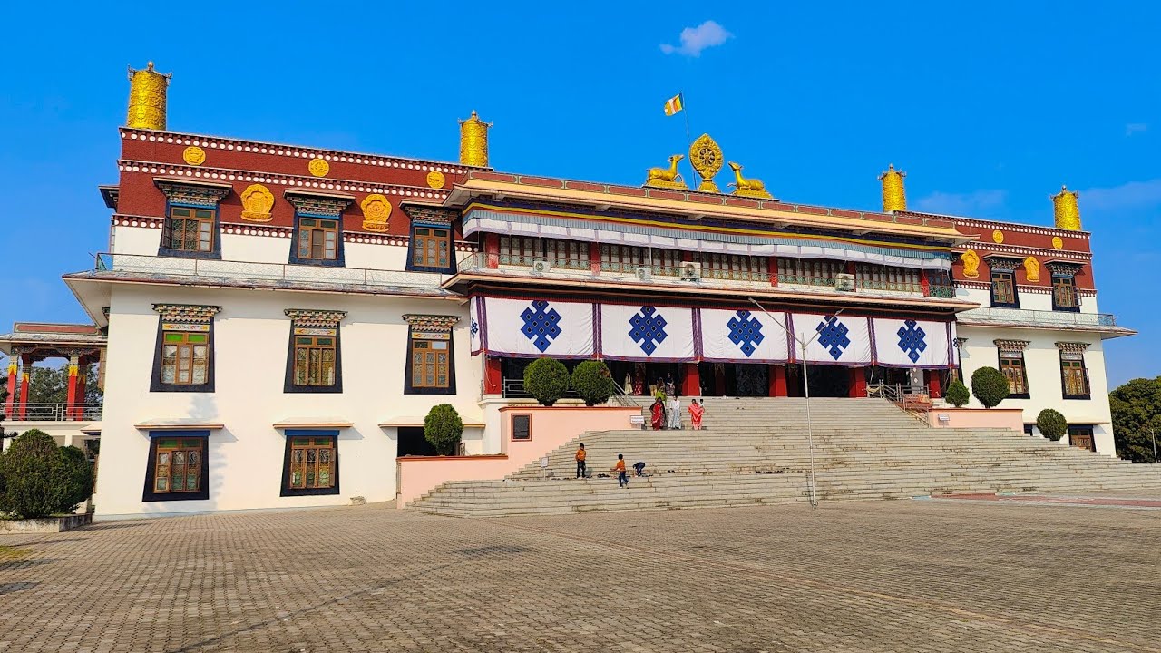 Inside Drepung Loseling Monastery, Tibetan Colony, Mundgod