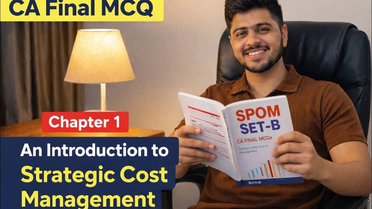CHAPTER 1 AN INTRODUCTION TO STRATEGIC COST MANAGEMENT SPOM SET B COSTING 