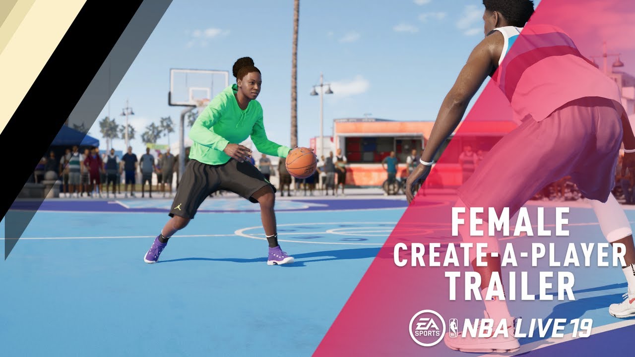 NBA Live 19: Female Create-A-Player Trailer