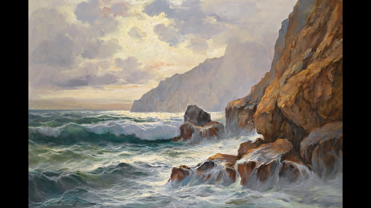 Constantin Westchiloff - Russian-American artist, in genre scenes, landscape, and seascape painting.