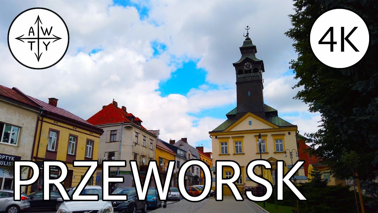 PRZEWORSK [4🅺60 Virtual Walking Tour]