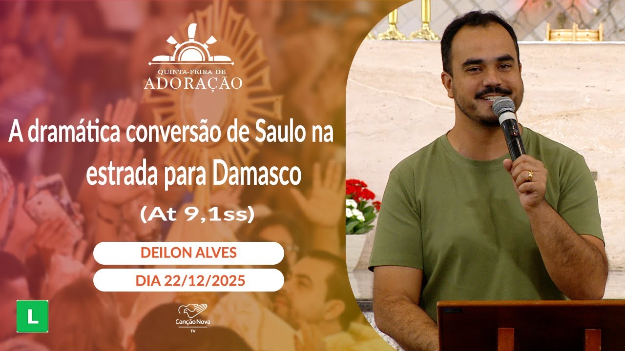 A dramática conversão de Saulo na estrada para Damasco (At 9,1ss) -  Deilon Alves (22/01/2026)