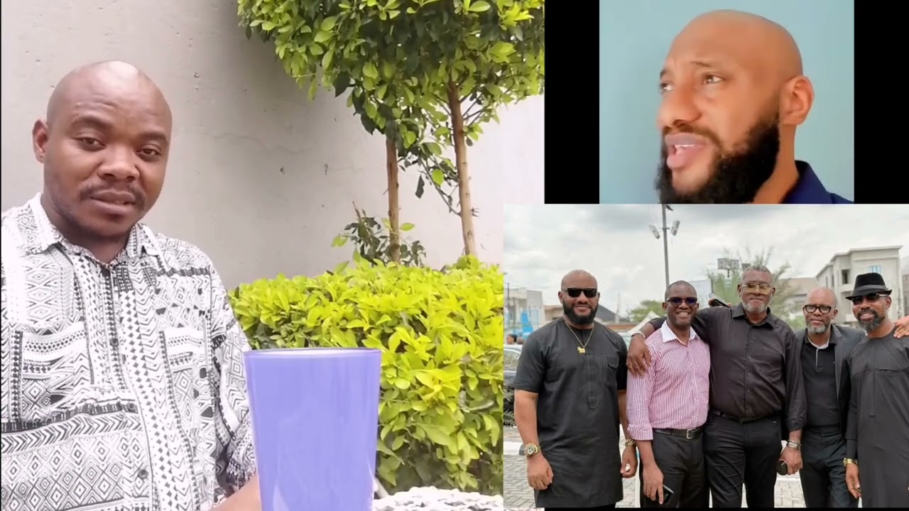 Yul Edochie saying in the trending video, I'm ready to sign for divorce, we can even go tomorrow :