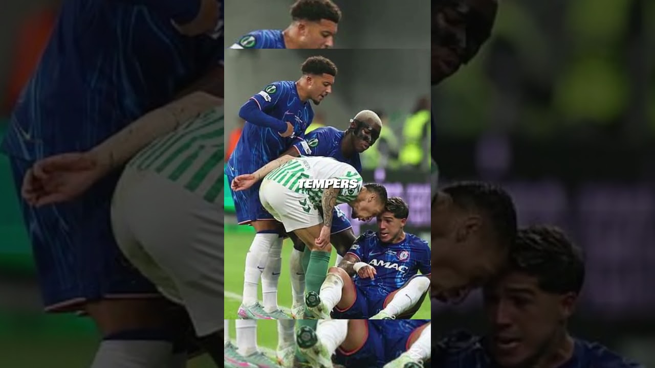 Antony lost the Conference League to Chelsea and broke down in tears. 😰💔