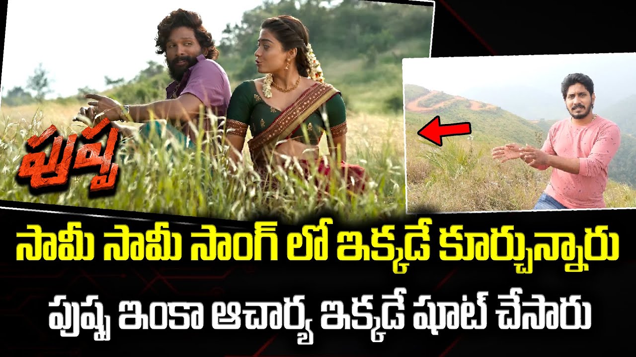 Saami Saami Song Shooting Location | Pushpa Movie Songs | Allu Arjun | Pushpa Movie Reaction