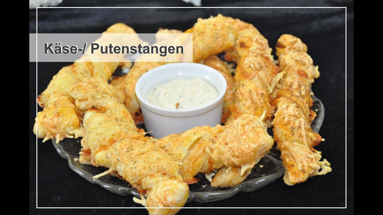 K&auml;se-/ Putenstangen | lecker | knusprig | Snack | Bl&auml;tterteig | SinahsBackwahn