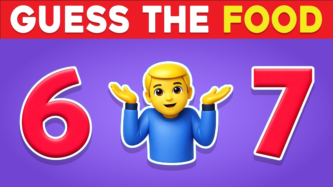 Guess The Food By Emojis? 🤔❓ Emoji Quiz Challenge 2026
