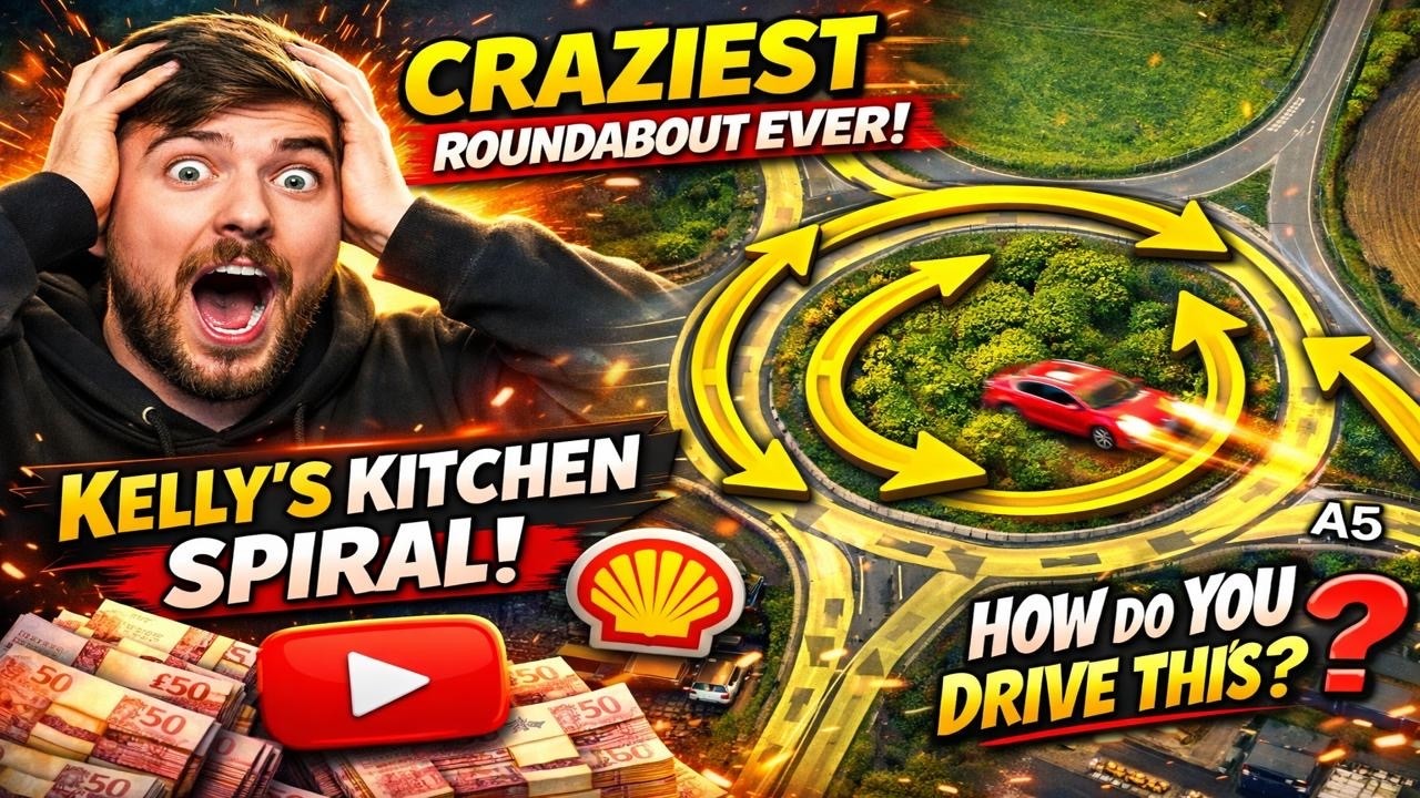 Круговое движение по спиральной развязке 